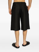 Alexander Mc Queen Skull Stampa Bermuda Shorts
