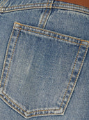 Alexander McQueen denim lång kjol