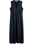 Woolrich Cotton Long Belted Dress