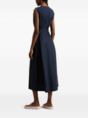 Woolrich Cotton Long Belted Dress