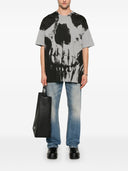 Alexander McQueen Skull Print Cotton T-shirt