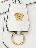 Versace Versace Tag de cuero mini bolsa