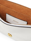 Versace Versace Tag de cuero mini bolsa