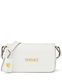 Versace Versace Tag de cuero mini bolsa