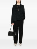 Toteme Main Pleat Detail Straight Leg Trousers