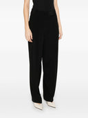 Toteme Main Pleat Detail Straight Leg Trousers