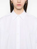 Toteme Main Striped Organic Cotton Shirt