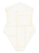 Costume da bagno monogramma principale toteme
