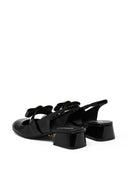 Versace Gianni Lint Poctent Leather Pumps