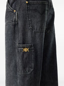 Jeans de algodón de mezclilla versace