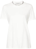 Golden Goose Embroidered Cotton T Shirt