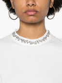 Golden Goose Embroidered Cotton T Shirt