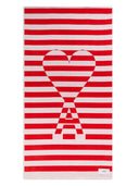 Ami Paris Ami De Coeur Beach Towel