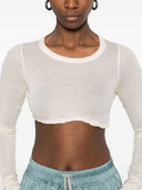 Rick Owens Cotton Cropped Top