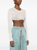 Rick Owens Cotton Cropped Top