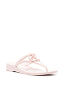 Valentino Garavani Summer V Logo Signature Thong Sandals