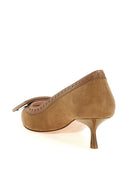 Roger Vivier Viv In The City Leather Pumps