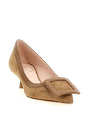 Roger Vivier Viv In The City Leather Pumps
