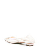 Roger Vivier Belle Vivier Leather Ballet Flats