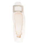 Roger Vivier Belle Vivier Leather Ballet Flats
