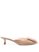 Roger Vivier Viv en las mulas de cuero de la ciudad