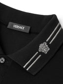 Versace Medusa Cotton Polo Shirt