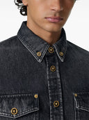 Versace Denim Cotton Shirt