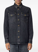Versace Denim Cotton Shirt