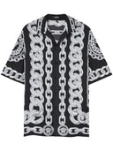 Versace Medusa Chain Silk Shirt