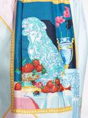 Versace Printed Silk Shorts