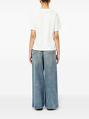 Mm6 Maison Margiela Logo Cotton T Shirt