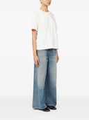 Mm6 Maison Margiela Logo Cotton T Shirt