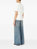 Mm6 Maison Margiela Logo Cotton T Shirt