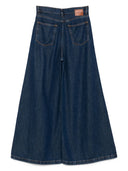 Parosh Denim Wide Leg Jeans