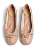 Valentino Garavani Quiltie 67 Leather Ballet Flats