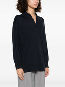 Fabiana Filippi Wool And Cotton Blend Polo Shirt