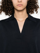 Fabiana Filippi Wool And Cotton Blend Polo Shirt