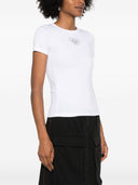 Marine Serre Logo Cotton T Shirt