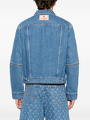 Veste en jean marin serre mon