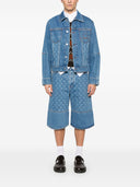 Veste en jean marin serre mon