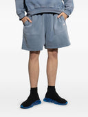 Shorts di cotone politico di Balenciaga