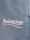 Shorts di cotone politico di Balenciaga