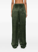 Pantaloni del pigiama della seta Balenciaga