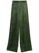 Pantaloni del pigiama della seta Balenciaga