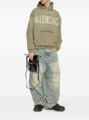 Balenciaga -tape type katoenen hoodie
