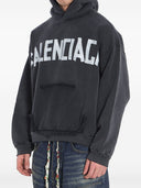 Balenciaga -tape type katoenen hoodie