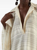 Langere marmo pre -long katoenen kaftan