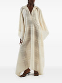 Langere marmo pre -long katoenen kaftan