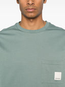 Emporio Armani Logo Organic Cotton T Shirt
