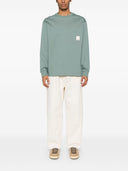 Emporio Armani Logo Organic Cotton T Shirt